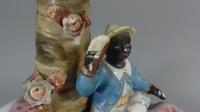 Victorian Dresden Porcelain Elephant Pastille Burner fairing x2 rare (6 of 19) Victorian Dresden Porcelain Elephant Pastille Burner fairing x2 rare (6 of 19)