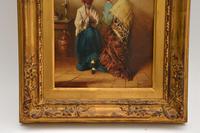 Antique Oil Painting in Gilt Wood Frame (4 of 9) Antique Oil Painting in Gilt Wood Frame (4 of 9)