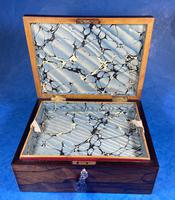 George III Rosewood Tunbridge Ware Box with Specimen Wood Inlay (13 of 15) George III Rosewood Tunbridge Ware Box with Specimen Wood Inlay (13 of 15)