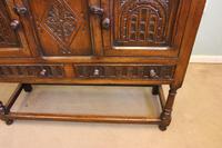 Antique Carved Oak Cupboard Side Table (8 of 14) Antique Carved Oak Cupboard Side Table (8 of 14)