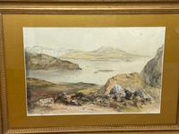 19th Century Scottish Highlands Watercolour Loch Kishorn By William Leighton Leitch (4 of 36) 19th Century Scottish Highlands Watercolour Loch Kishorn By William Leighton Leitch (4 of 36)