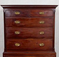 Georgian Chest on Chest of Drawers Inlaid Mahogany (7 of 12) Georgian Chest on Chest of Drawers Inlaid Mahogany (7 of 12)