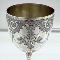 Antique Victorian Sterling Silver Wine Goblet London 1863 Henry Holland (7 of 8) Antique Victorian Sterling Silver Wine Goblet London 1863 Henry Holland (7 of 8)