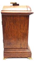 Rare Antique Oak Mantel Clock 8 Day Striking Bracket Clock (10 of 14) Rare Antique Oak Mantel Clock 8 Day Striking Bracket Clock (10 of 14)