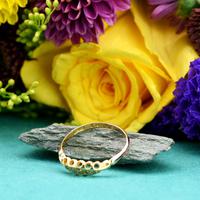 The Antique Edwardian 1904 Five Diamond Gold Ring (5 of 5) The Antique Edwardian 1904 Five Diamond Gold Ring (5 of 5)