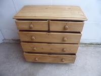 Lovely Waxed Victorian Antique Pine 5 Drawer Chest of Drawers (8 of 8) Lovely Waxed Victorian Antique Pine 5 Drawer Chest of Drawers (8 of 8)