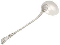 Sterling Silver Queen's Pattern Soup Ladle by Mary Chawner - Antique Victorian 1838 (3 of 9) Sterling Silver Queen's Pattern Soup Ladle by Mary Chawner - Antique Victorian 1838 (3 of 9)