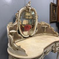 Grand Scale Italian Painted Dressing Table (8 of 8) Grand Scale Italian Painted Dressing Table (8 of 8)