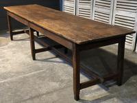 Long French Rustic Oak Farmhouse Dining Table (6 of 23) Long French Rustic Oak Farmhouse Dining Table (6 of 23)