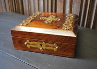 Antique Religious Walnut & Brass Box (3 of 6) Antique Religious Walnut & Brass Box (3 of 6)