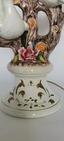 Large Capodimonte Porcelain Bird Figurine Table Lamp (5 of 10) Large Capodimonte Porcelain Bird Figurine Table Lamp (5 of 10)