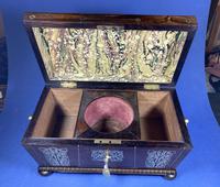Regency Rosewood Twin Canister Tea Caddy (6 of 17) Regency Rosewood Twin Canister Tea Caddy (6 of 17)