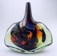 Good Maltese Mdina Art Glass Fish / Axe Head Vase Signed Dobson c.1978 (3 of 6) Good Maltese Mdina Art Glass Fish / Axe Head Vase Signed Dobson c.1978 (3 of 6)