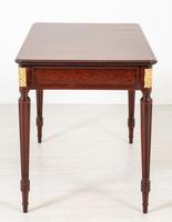Very Good Quality French Mahogany 2 Drawer Side Table (10 of 11) Very Good Quality French Mahogany 2 Drawer Side Table (10 of 11)