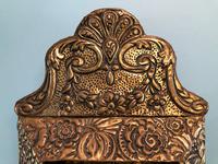 Antique Repousse Detail Cushion Mirror (4 of 10) Antique Repousse Detail Cushion Mirror (4 of 10)