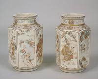 Good Pair of 19th Century Japanese Satsuma Vases (4 of 11) Good Pair of 19th Century Japanese Satsuma Vases (4 of 11)