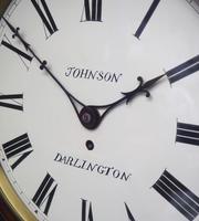 Rare Antique Drop Dial Wall Clock 8 Day Single Fusee Movement (13 of 13) Rare Antique Drop Dial Wall Clock 8 Day Single Fusee Movement (13 of 13)