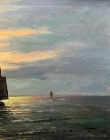 Andries Debeuf Flemish, Stunning Large Moonlit Seascape Oil Painting (7 of 13) Andries Debeuf Flemish, Stunning Large Moonlit Seascape Oil Painting (7 of 13)