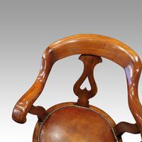 Victorian Mahogany Revolving Desk Chair (4 of 5) Victorian Mahogany Revolving Desk Chair (4 of 5)