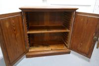 Sturdy 19th Century Pitch Pine 2 Door Cupboard (7 of 8) Sturdy 19th Century Pitch Pine 2 Door Cupboard (7 of 8)