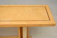 1970’s Vintage Italian Maple Console Table (9 of 11) 1970’s Vintage Italian Maple Console Table (9 of 11)
