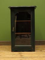 Small Green Painted Cabinet with Glazed Door, Industrial Green Cabinet (9 of 13) Small Green Painted Cabinet with Glazed Door, Industrial Green Cabinet (9 of 13)