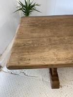 Large French Oak Farmhouse Refectory Dining Table (7 of 10) Large French Oak Farmhouse Refectory Dining Table (7 of 10)