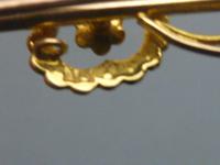 Edwardian 15ct Gold & Pearl Heart Brooch (4 of 5) Edwardian 15ct Gold & Pearl Heart Brooch (4 of 5)