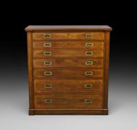 Mahogany Mid 19th Century Plans Chest (2 of 6) Mahogany Mid 19th Century Plans Chest (2 of 6)