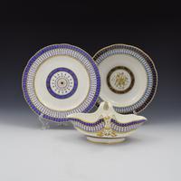 18th Century Sevres Porcelain Sauciere A Deux Sauceboat & Plate Pois Bleu 1788 (2 of 20) 18th Century Sevres Porcelain Sauciere A Deux Sauceboat & Plate Pois Bleu 1788 (2 of 20)