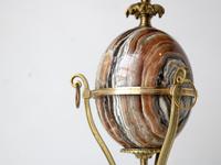 Mid-Century Marble Egg Table Lamp Attr. Maison Charles (3 of 8) Mid-Century Marble Egg Table Lamp Attr. Maison Charles (3 of 8)