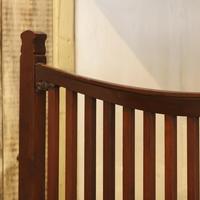 Edwardian Style Single Mahogany Antique Bed (4 of 6) Edwardian Style Single Mahogany Antique Bed (4 of 6)