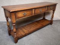 Reproduction Oak Dresser Base / Oak Side Table (2 of 10) Reproduction Oak Dresser Base / Oak Side Table (2 of 10)