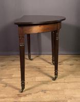 Regency mahogany Demi lune console table (5 of 8) Regency mahogany Demi lune console table (5 of 8)