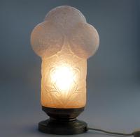 Simonet & Dieupart - Rare French Art Deco Glass Modernist Table Lamp c.1923 (2 of 7) Simonet & Dieupart - Rare French Art Deco Glass Modernist Table Lamp c.1923 (2 of 7)
