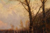 Oil Painting by Sidney Pike "Evening in the Forest" (6 of 6) Oil Painting by Sidney Pike "Evening in the Forest" (6 of 6)