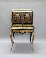 French 19th Century Louis XV Style Boulle Writing Cabinet (11 of 11) French 19th Century Louis XV Style Boulle Writing Cabinet (11 of 11)