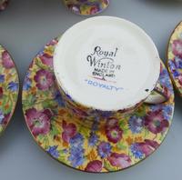 Good Art Deco Royal Winton Chintz Royalty Coffee Set c.1934 (11 of 11) Good Art Deco Royal Winton Chintz Royalty Coffee Set c.1934 (11 of 11)