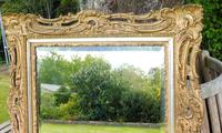 Gilded Rococo Style Wood Mirror Bevelled Glass 1900 (11 of 12) Gilded Rococo Style Wood Mirror Bevelled Glass 1900 (11 of 12)