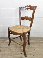 Set of Four Antique French Fruitwood Dining Chairs (7 of 9) Set of Four Antique French Fruitwood Dining Chairs (7 of 9)