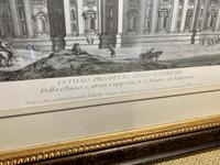 Large Pair of 19th Century Framed Engravings of Vatican Scenes (3 of 7) Large Pair of 19th Century Framed Engravings of Vatican Scenes (3 of 7)