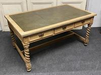Large Oak 6 Drawer Writing Table (15 of 16) Large Oak 6 Drawer Writing Table (15 of 16)