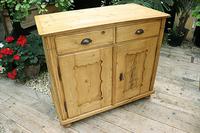 Old Georgian Pine Dresser Base / Sideboard / Cupboard / Cabinet - We Deliver! (3 of 10) Old Georgian Pine Dresser Base / Sideboard / Cupboard / Cabinet - We Deliver! (3 of 10)