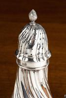 Set of 4 Late 19th Century Silver Sugar Dredgers (3 of 6) Set of 4 Late 19th Century Silver Sugar Dredgers (3 of 6)