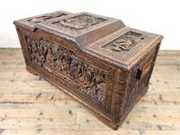 Early 20th Century Carved Camphor Trunk (8 of 14) Early 20th Century Carved Camphor Trunk (8 of 14)