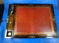 Rosewood William IV Writing Slope with Mother of Pearl Inlay (23 of 24) Rosewood William IV Writing Slope with Mother of Pearl Inlay (23 of 24)