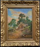 Original 19th Century British Farmland Countryside Landscape Oil Painting (11 of 11) Original 19th Century British Farmland Countryside Landscape Oil Painting (11 of 11)