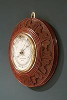 Superb Antique Oak Carved Dundee Barometer (2 of 6) Superb Antique Oak Carved Dundee Barometer (2 of 6)