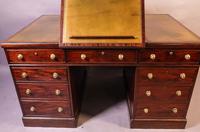 Rare Early 19th Century Partners Desk Mahogany (6 of 21) Rare Early 19th Century Partners Desk Mahogany (6 of 21)