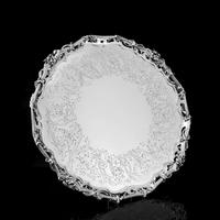 Exceptional Large Solid Sterling Silver Victorian Salver/tray/platter 47cm with Cast Border - Hunt & Roskell - Storr Mortimer & Hunt (25 of 29) Exceptional Large Solid Sterling Silver Victorian Salver/tray/platter 47cm with Cast Border - Hunt & Roskell - Storr Mortimer & Hunt (25 of 29)